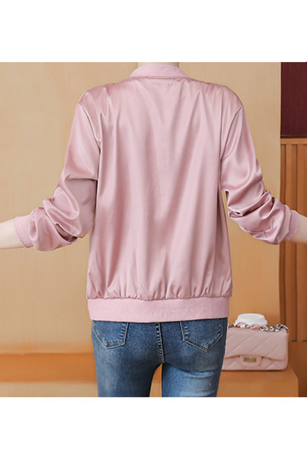 Women Trendy Fashion Long Sleeve Decent Styled Solid Colored Casual Jacket