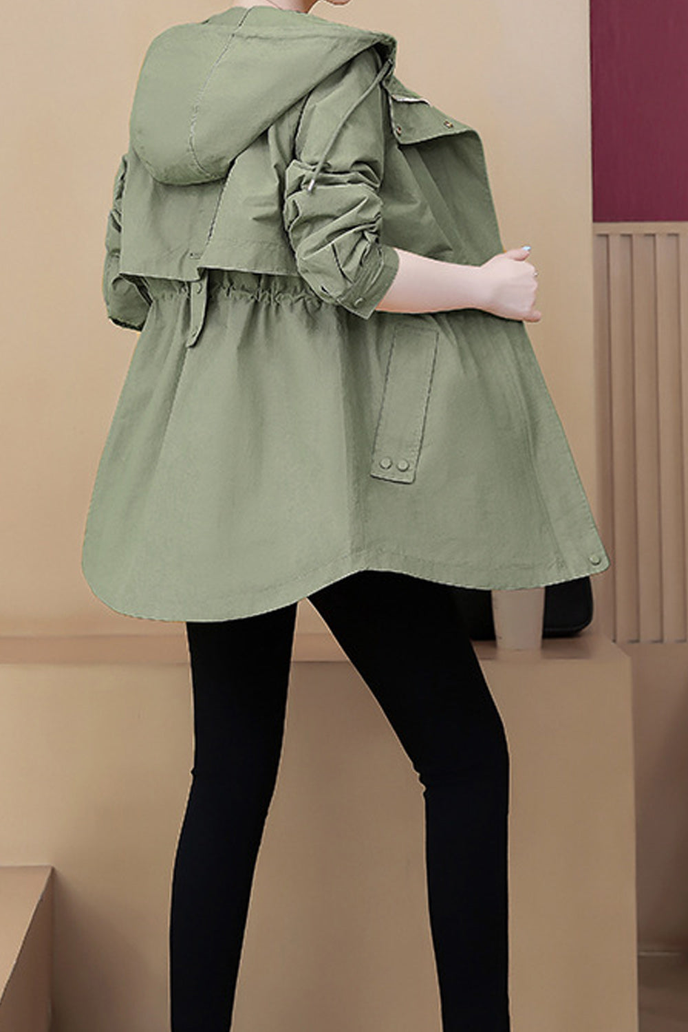 Women Magnificent Solid Colored Cozy Long Sleeve Windproof Amazing Lightweight Casual Jacket
