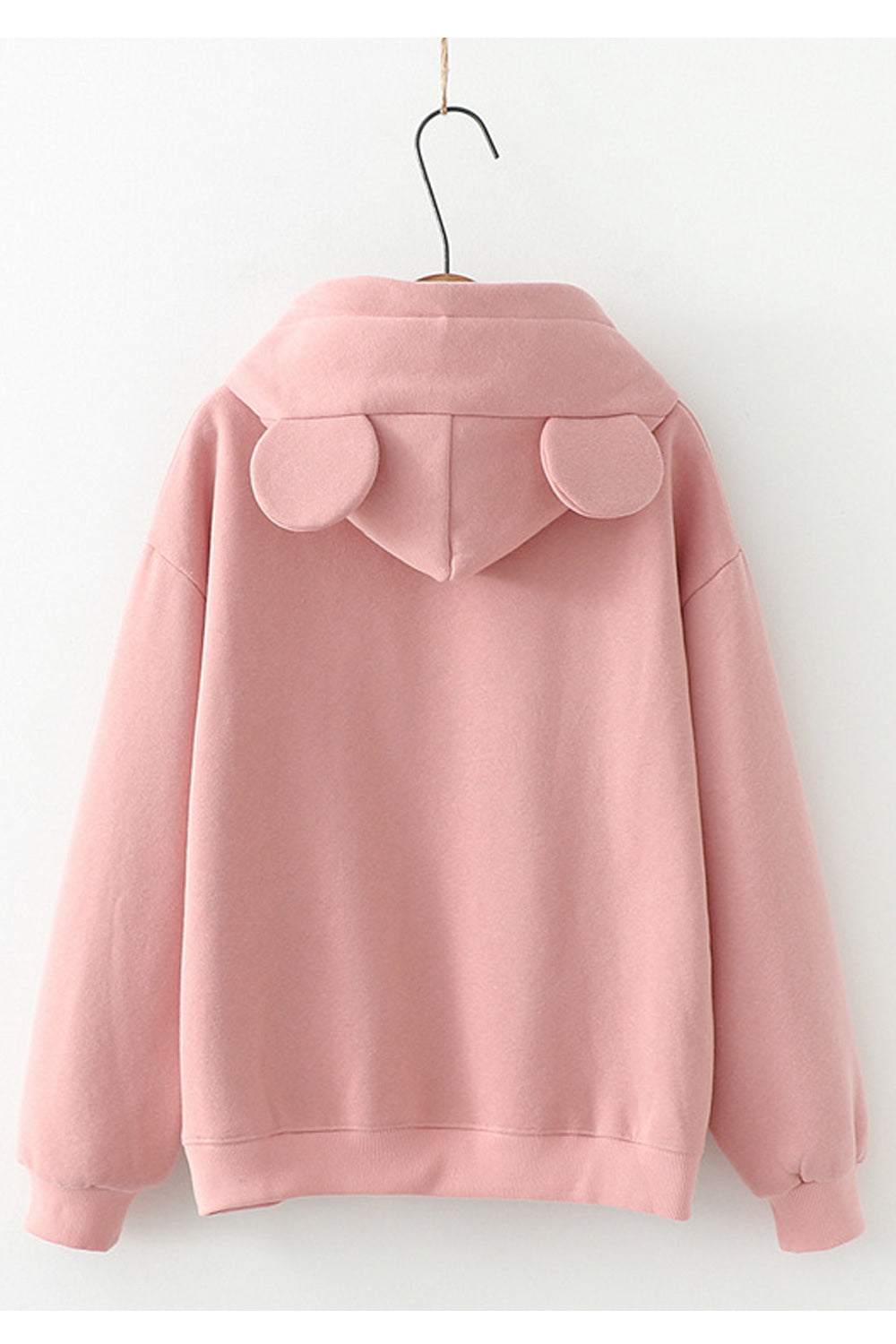 Women Decent Styled Solid Colored Cozy Long Sleeve Wonderful Hoodie