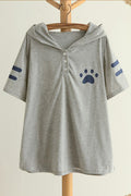 Women Soft Long Sleeve Breathable Printed Lightweight Casual Hoodie