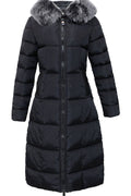 Women High Neck Loose Fit Zipper Padded Jacket