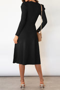 Women Casual Printed Short Sleeve Gown Dress