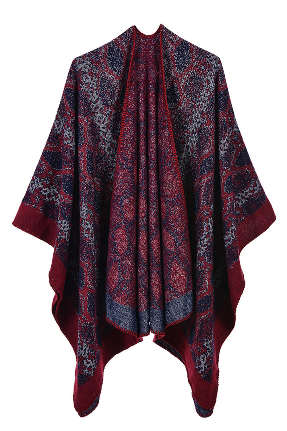 Women Classy Winter Printed Style Cashmere Soft Casual Shawl