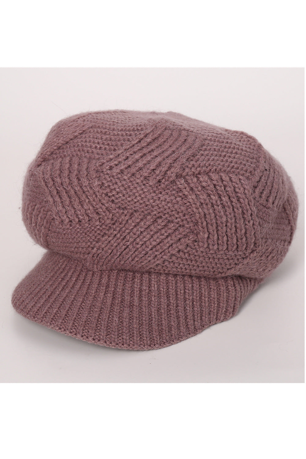 Women Comfortable Cozy Lovely Solid Pattern Knitted Hat