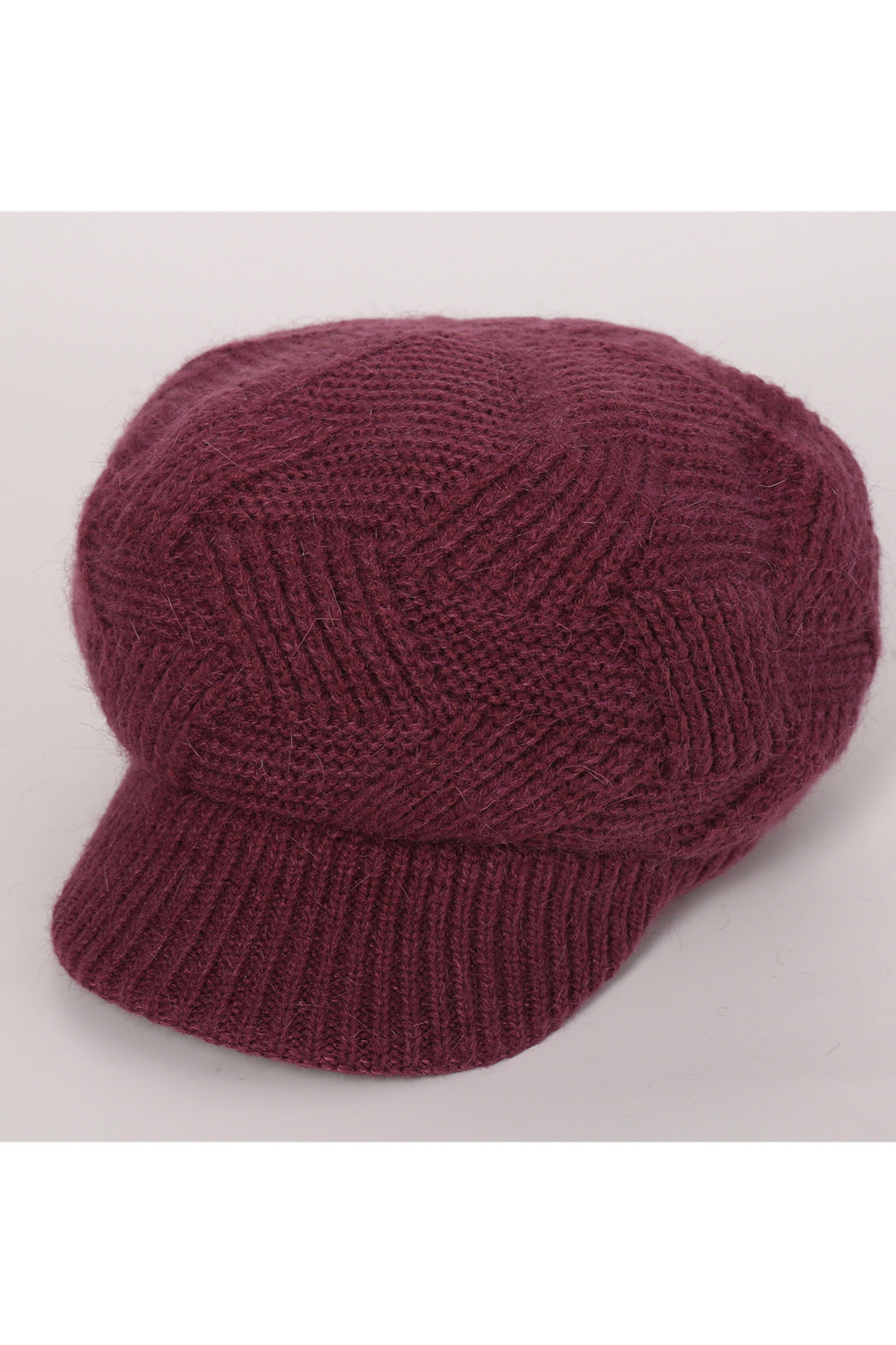 Women Comfortable Cozy Lovely Solid Pattern Knitted Hat