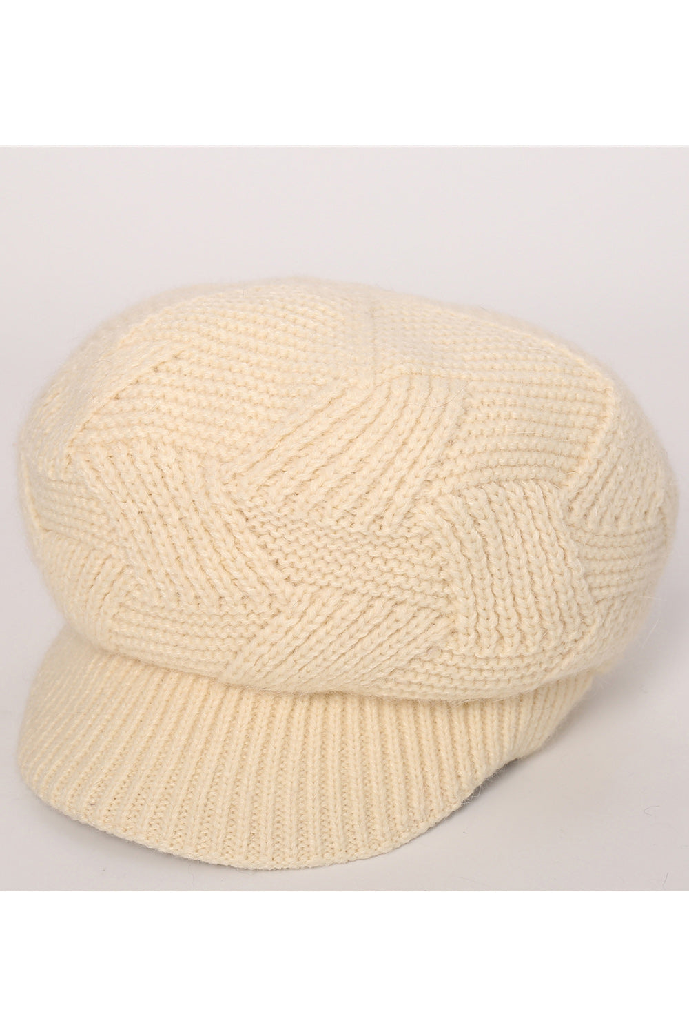 Women Comfortable Cozy Lovely Solid Pattern Knitted Hat