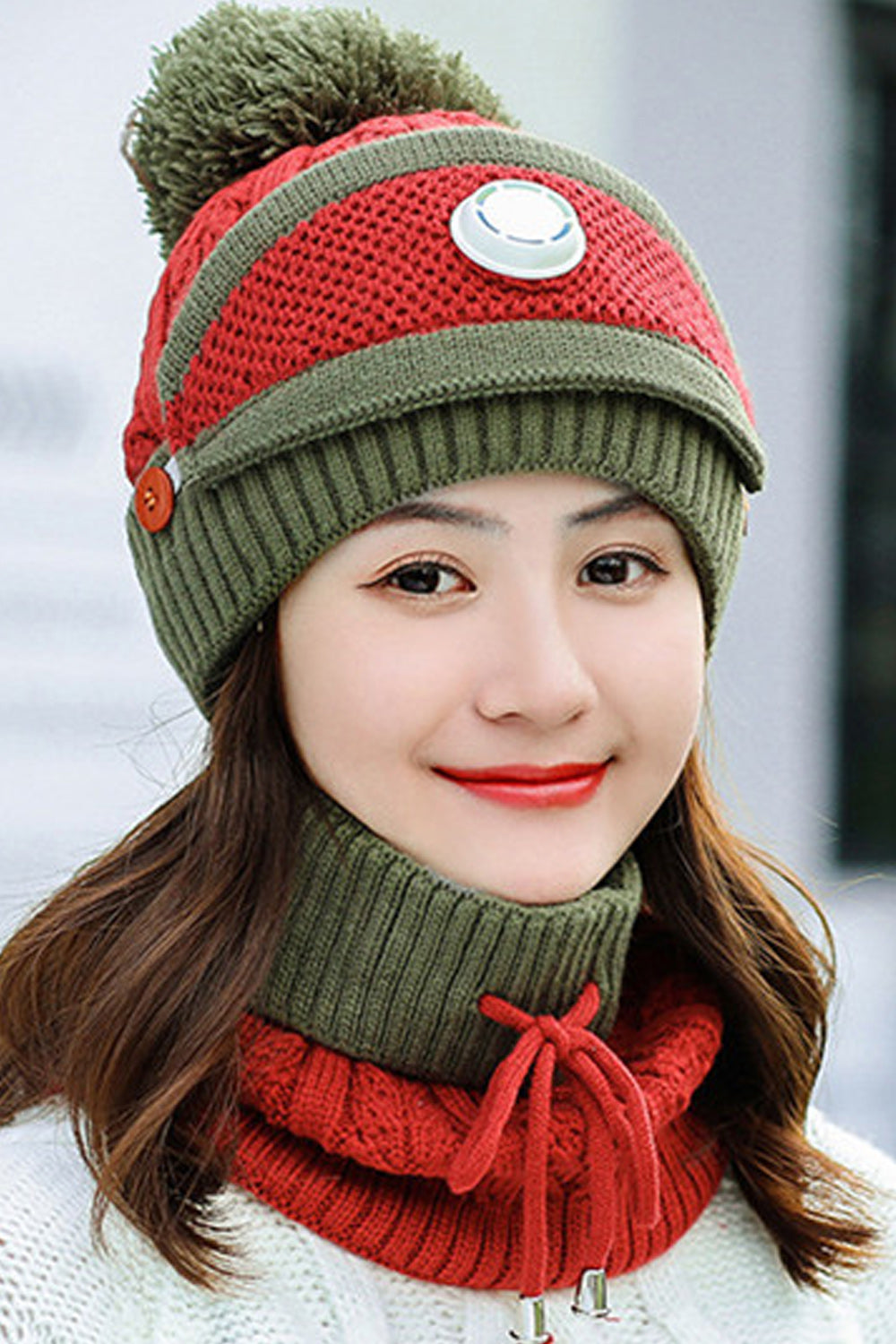 Women Magnificent Winter Casual Thick Breathable Knitted Hat