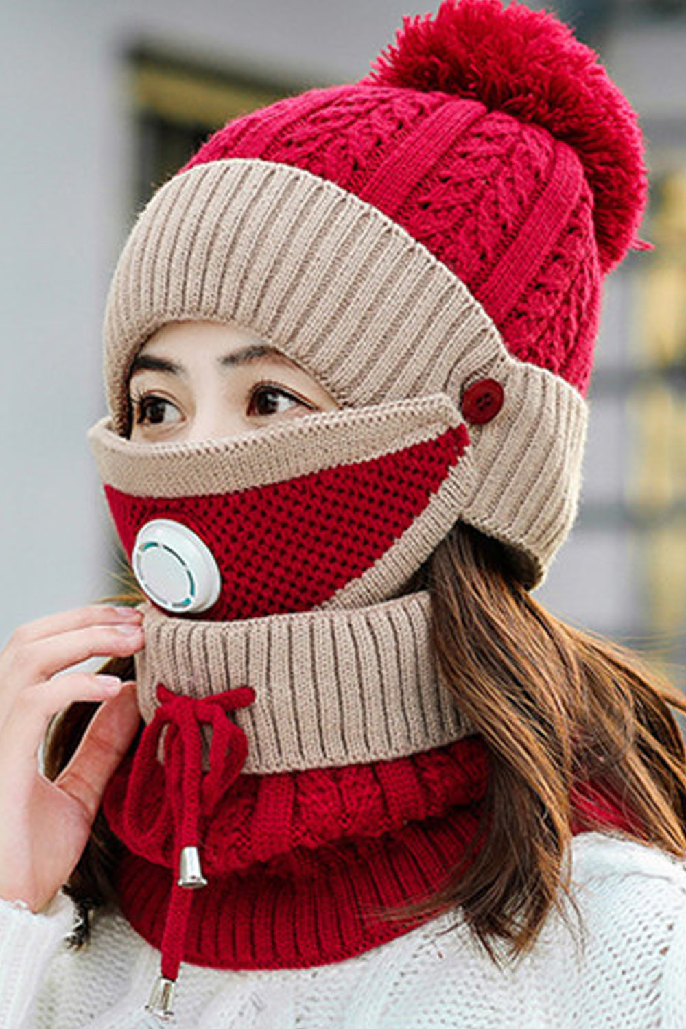 Women Magnificent Winter Casual Thick Breathable Knitted Hat
