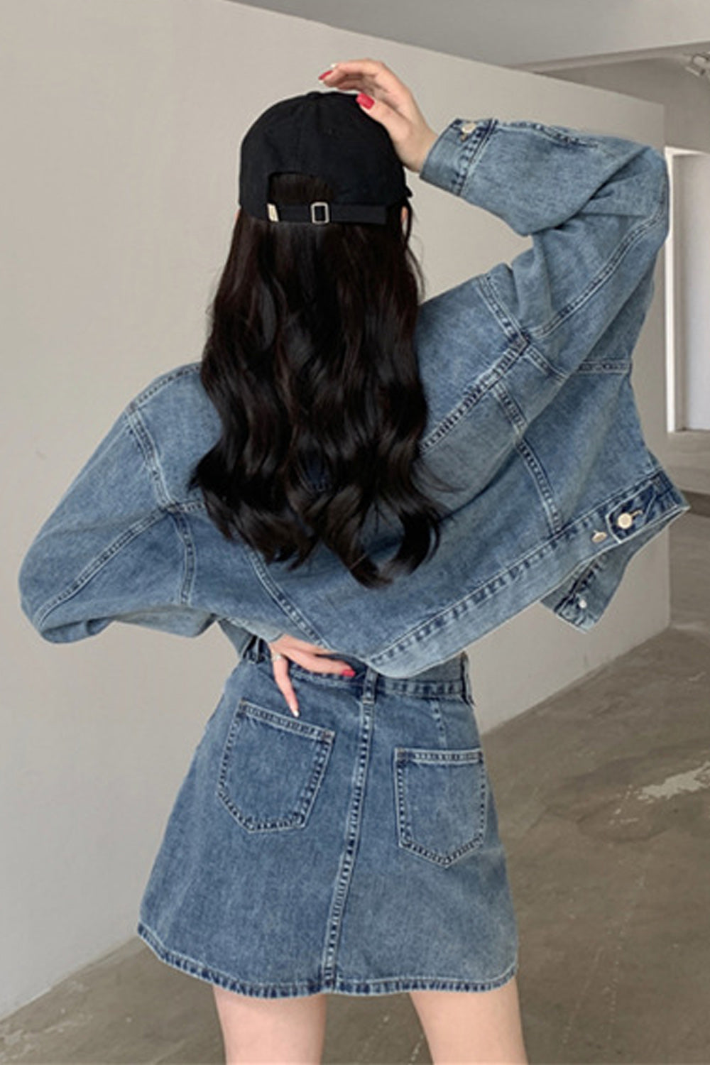 Women Awesome Long Sleeve Breathable Winter Casual Wind Proof Magnificent Denim Jacket