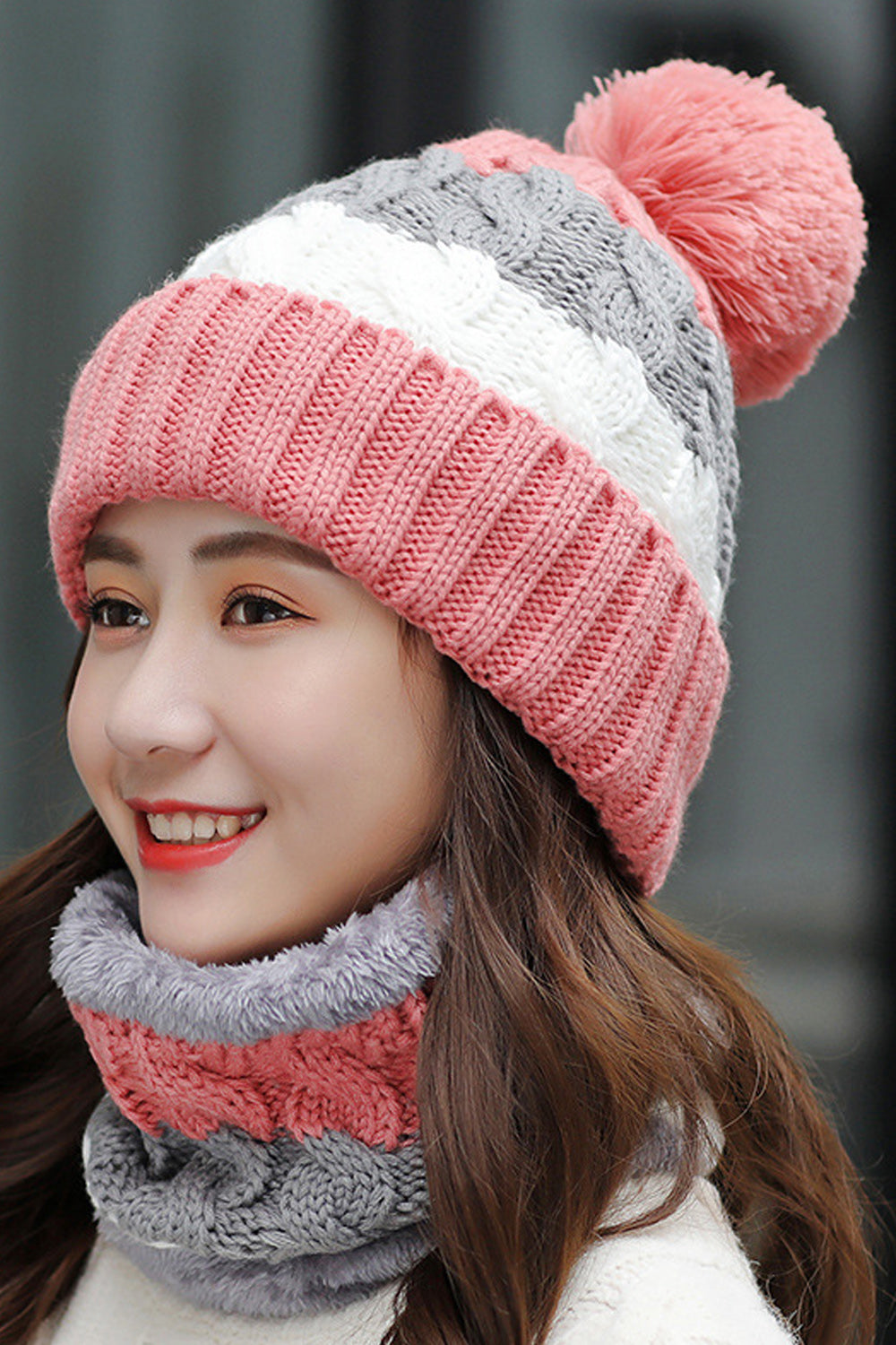 Women Ear Protection Coldproof Warm Knitted Hat