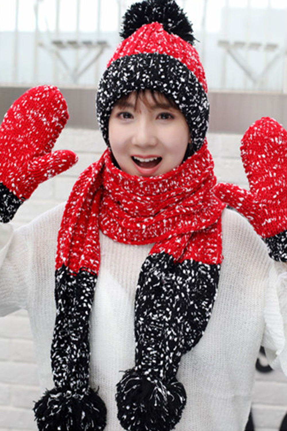 Women Pretty Casual Breathable Soft knitted Hat