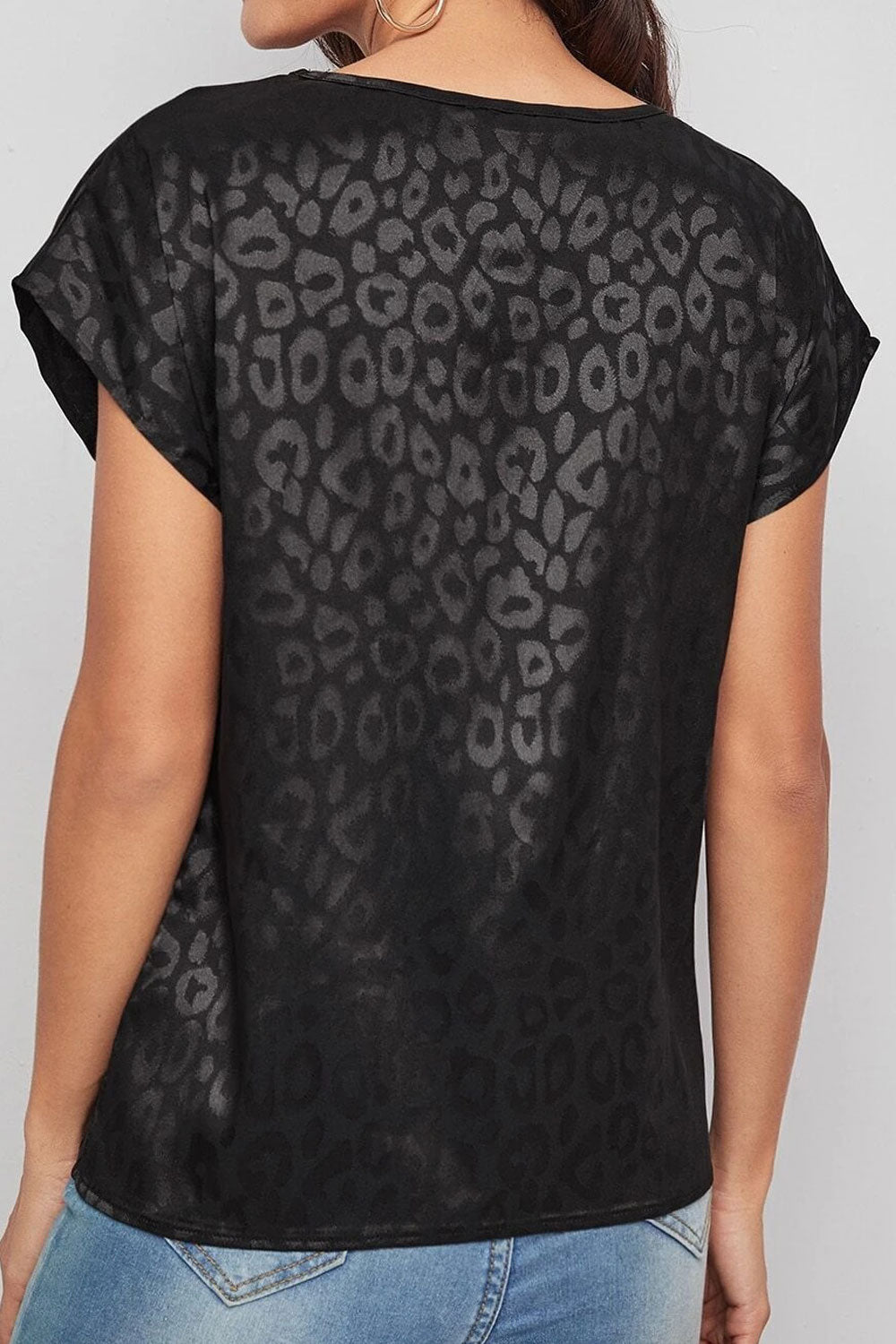 Women Printing Short Sleeve Breathable Summer Shirt