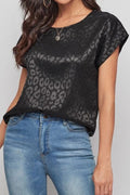 Women Printing Short Sleeve Breathable Summer Shirt
