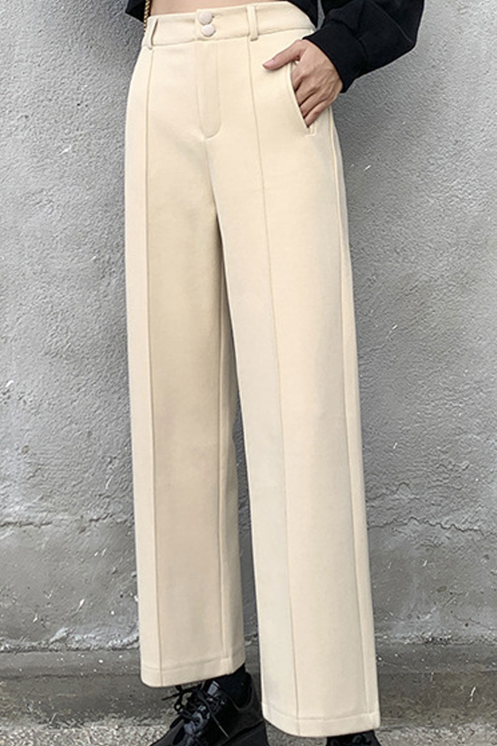 Women Superb Summer Loose Solid Colored Elegant Lightweight Casual Pant