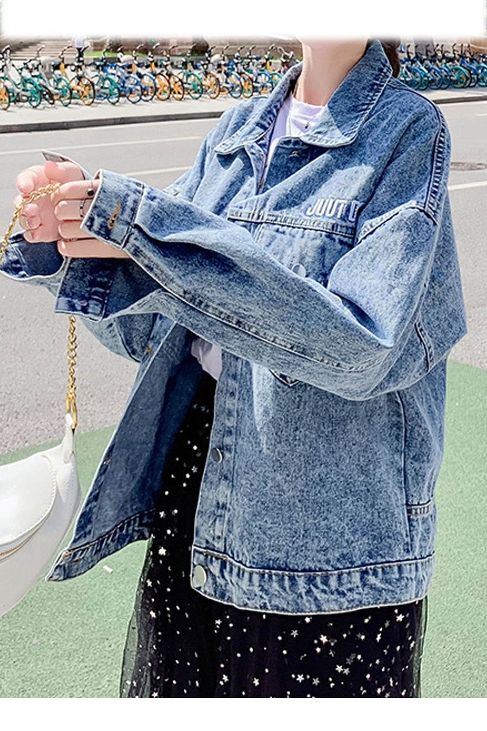 Women Tremendous Long Sleeve Breathable Windproof Casual Winter Denim Jacket