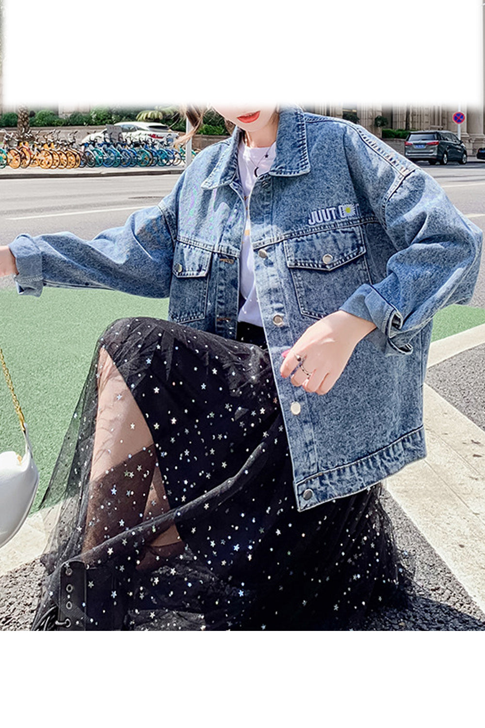 Women Tremendous Long Sleeve Breathable Windproof Casual Winter Denim Jacket
