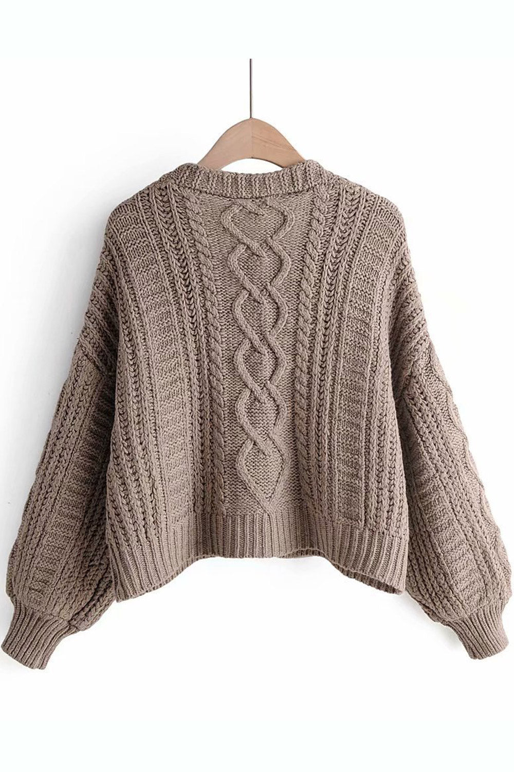 Women Solid Tone Full Sleeve Warm Winter Casual Cardigan