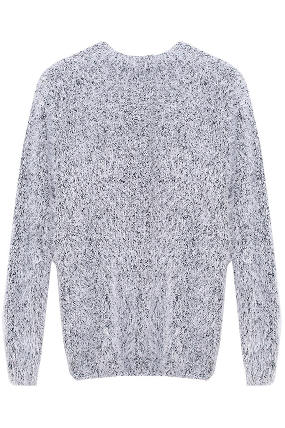 Women Winter Knitted Long Sleeve Comfortable Round Neck Weekend Fashion Pullover Sweater