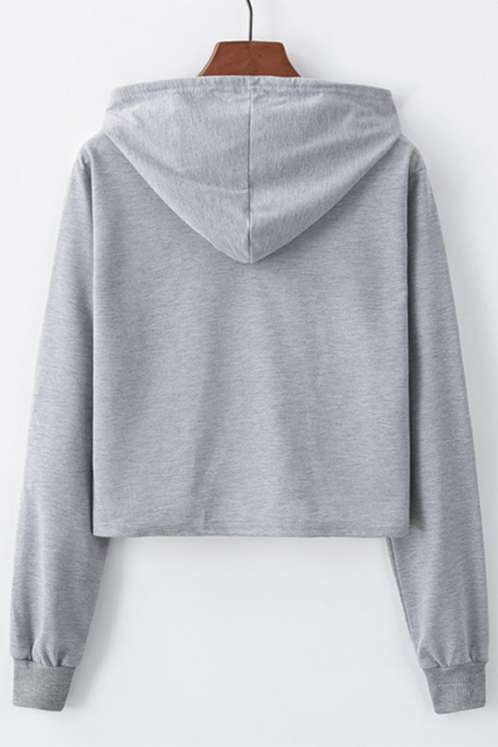 Women Fabulous Printed Pattern Restful Long Sleeve Durable Drawstring Casual Pullover Hoodie