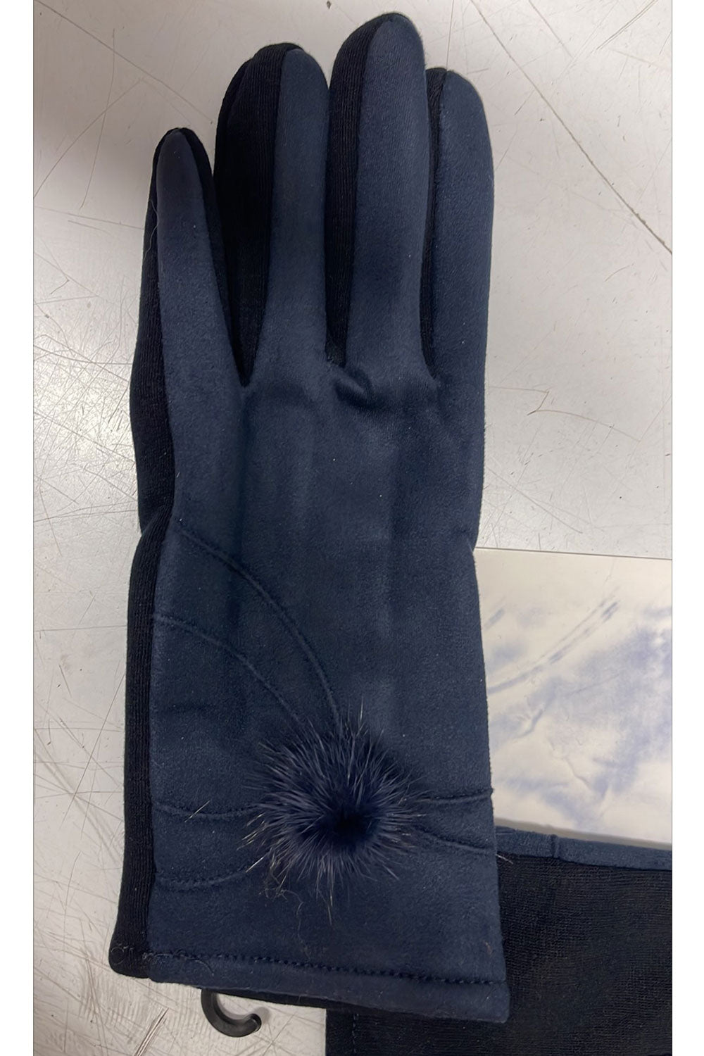 Women Restful Solid Color Qualited Material Crafted Thick & Warm Winter Gloves
