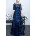 Women Leaves Decoration Elegant Long Wedding Dress