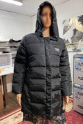Women Comfort Providing Hooded Neck Solid Pattern Strongly Stitched Winter Padded Jacket