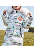Kids Girls News Paper Style Special Jacket