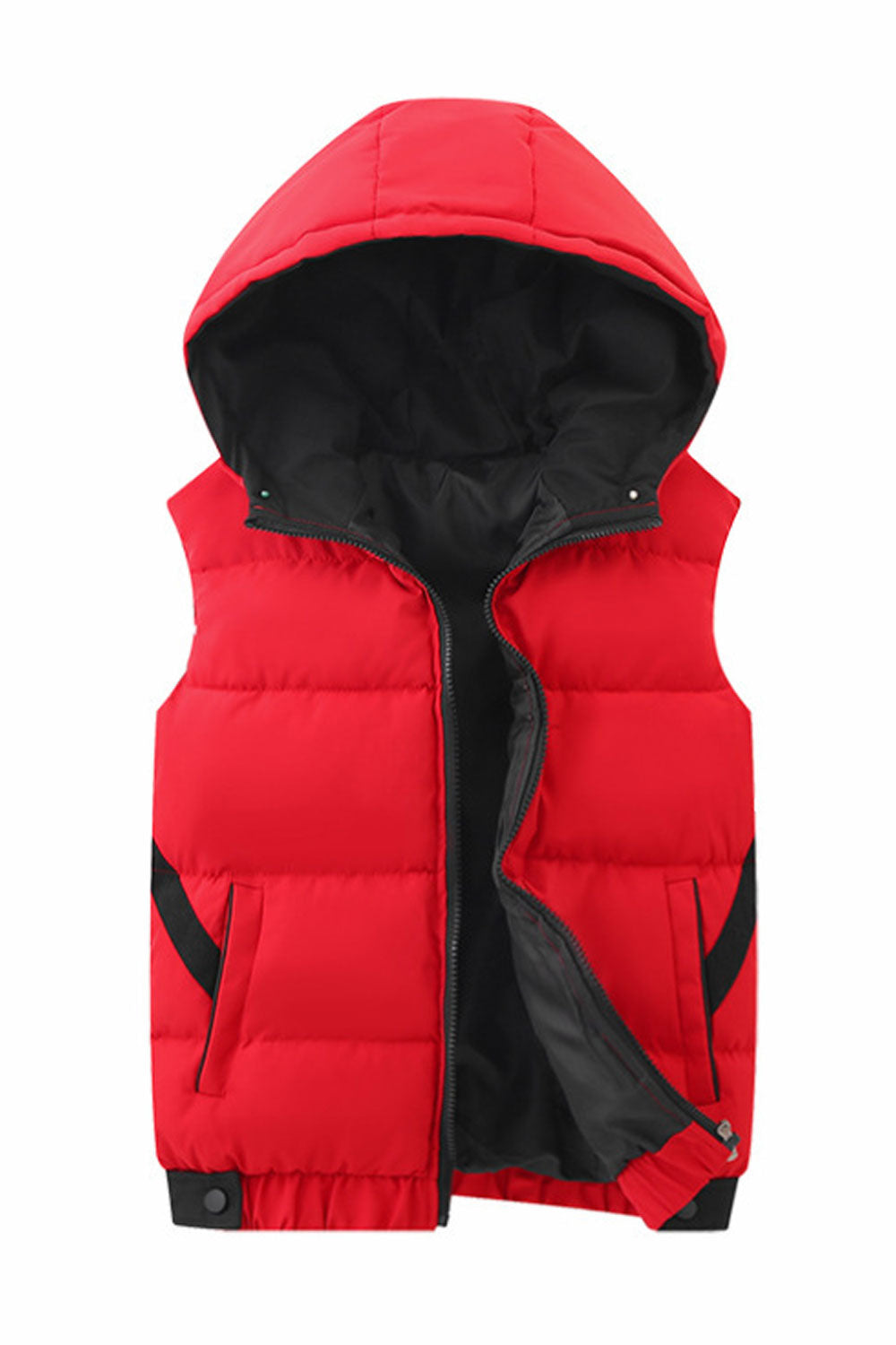 Kids Girls Cool Hoodie Vest Winter Plus Autumn Jacket