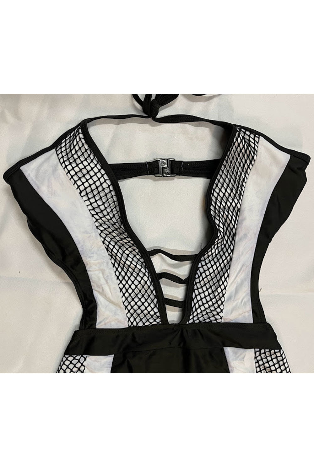 Women Provocative Hang Neck Sleeveless Soft Thin Swimwear
