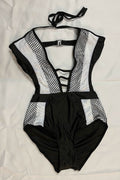 Women Provocative Hang Neck Sleeveless Soft Thin Swimwear