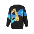 Women Amazing Snowman Printed Thick Long Sleeve Relax Fit Warm Casual Pullover Thick Sweater