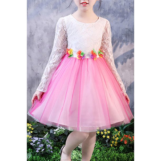 Kids Baby Girls Stylish Slim Short Skirt Dress