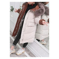 Kids Girls Fluffly Thick Padded Warm Winter Jacket