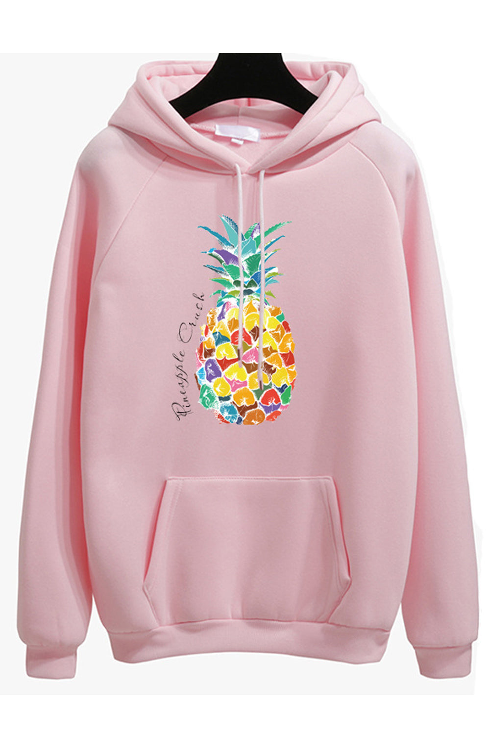 Women Beautiful Colorful Printed Long Sleeve Adjustable Drawstring Ribbed Hem Winter Hoodie