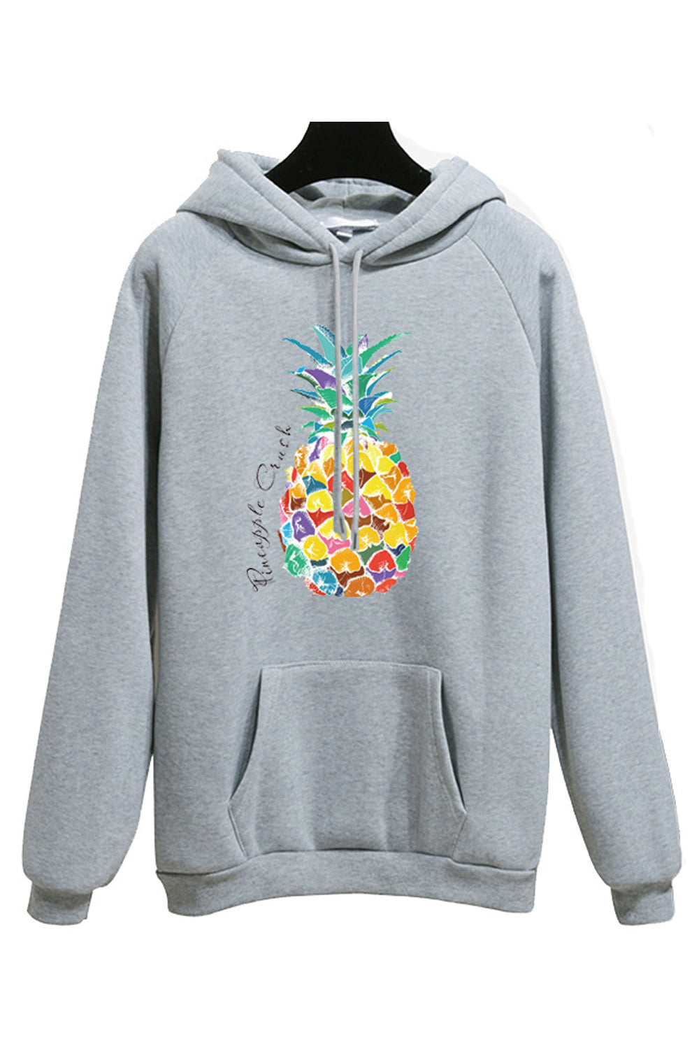 Women Beautiful Colorful Printed Long Sleeve Adjustable Drawstring Ribbed Hem Winter Hoodie