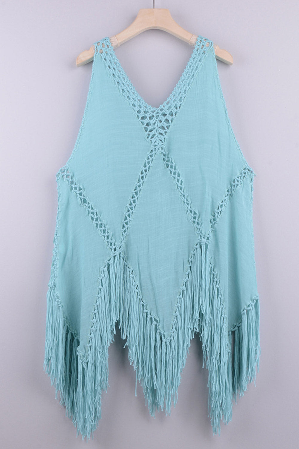 Women V-neck Halter Beach Backless Cover Up Bathing Suit
