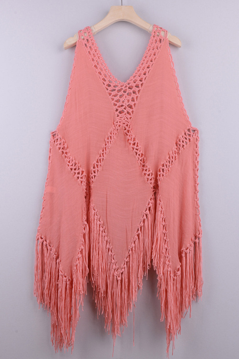 Women V-neck Halter Beach Backless Cover Up Bathing Suit