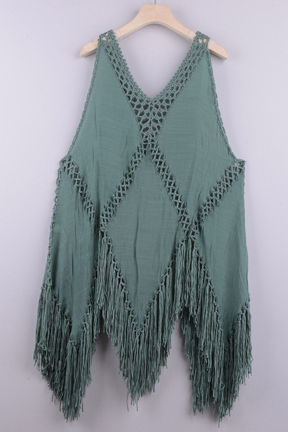 Women V-neck Halter Beach Backless Cover Up Bathing Suit
