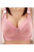 Women Plus New Style Light Foam Bralette Lace Padded Bra