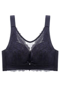 Women Plus Wire Free Slim Prevent Sagging Lace Bra