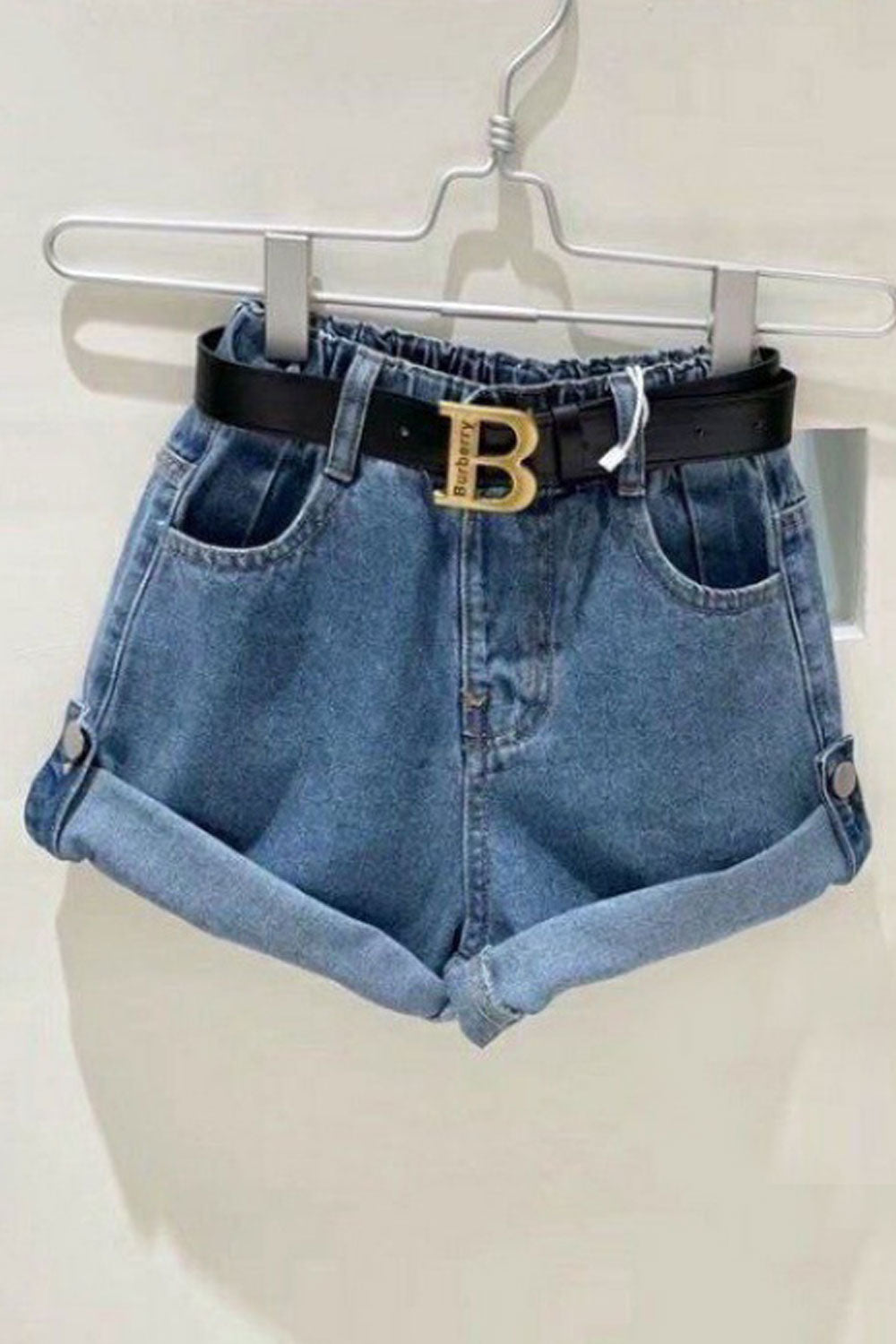 Kids girls Summer New Denim Style all-match outerwear Shorts