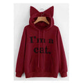 Women Graphic Printed Loose Casual Hoodie