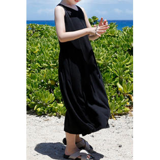 Kids Girls Simple Solid Colored Sleeveless Lightweight Tremendous Superb Dress