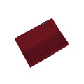 Women Elegant Solid Color Tassel Decorated Warm Shawl