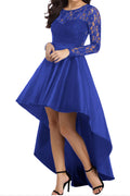 Women Maxi Style Back Long Hem Slim Fit Dress