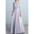 Women Lace Decorated Elegant Wedding Dress