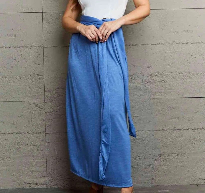 Women's Ninexis Know Your Worth Criss Cross Halter Neck Maxi Dress