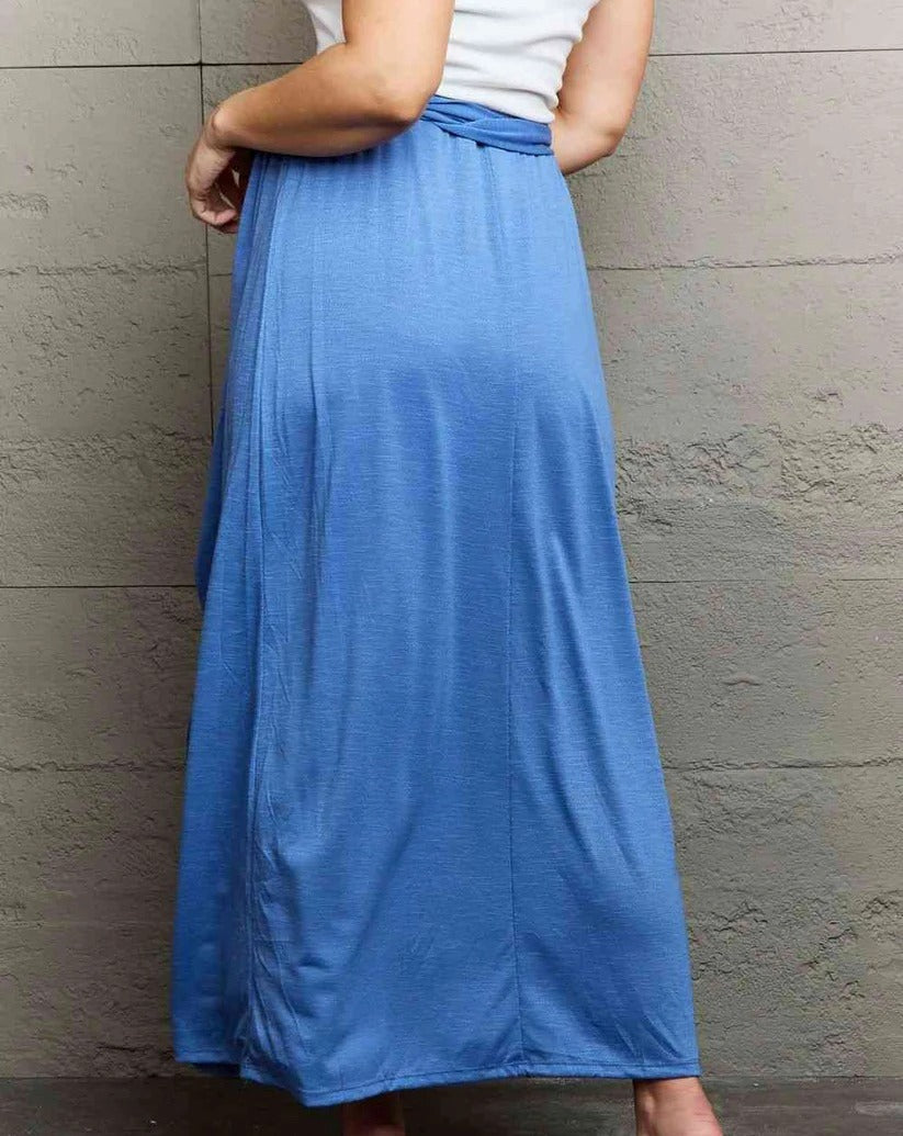 Women's Ninexis Know Your Worth Criss Cross Halter Neck Maxi Dress