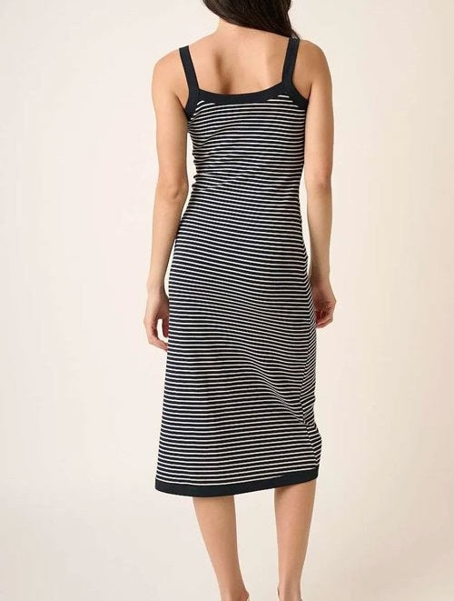 Women's Mittoshop Contrast Striped Midi Cami Dress