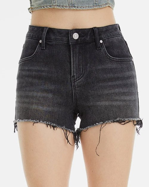 Women's BAYEAS Raw Hem Denim Shorts